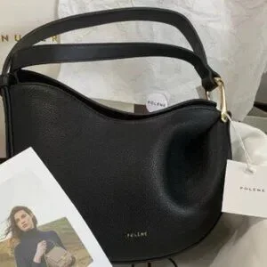 Polene | Bags | Polene Tonca Edition Textured Black Full Set